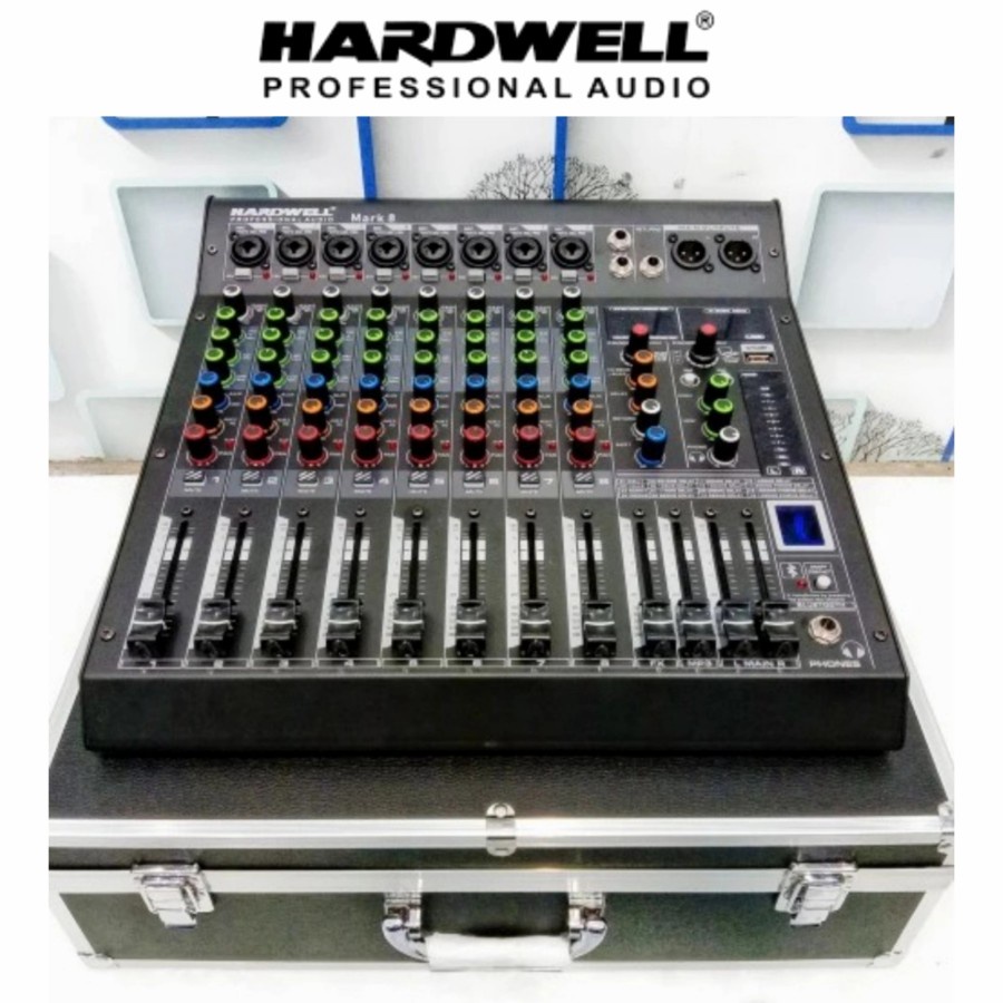 Mixer audio 8 channel original hardwell mark 8 mark8