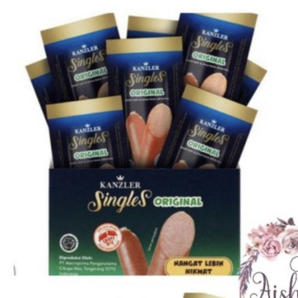 

1 BOX sosis kanzler singles 12pcs - Original
