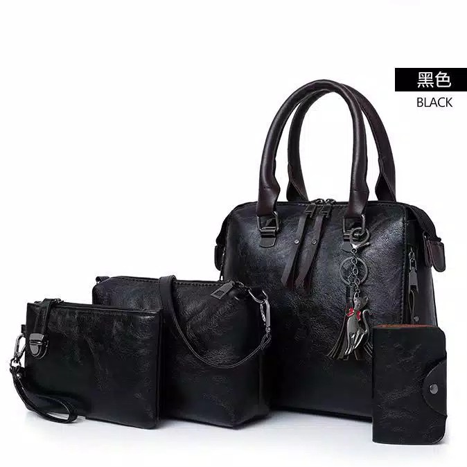 201003 Tas Kerja Wanita Import Handbag Cewek Impor 4 in 1 BQ2445 JTF819624 GT1662 LT1496 CR7180 EL458