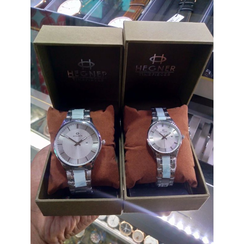 jam tangan couple Hegner original