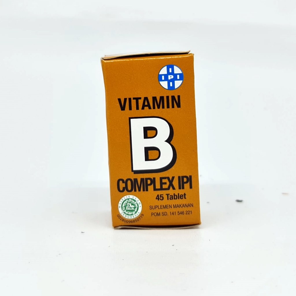 Jual Vitamin B COMPLEX IPI - 45 Tablet | Shopee Indonesia