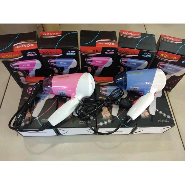 Hairdryer Sonar SN_32, Hairdryer lipat , ANGIN KENCANG