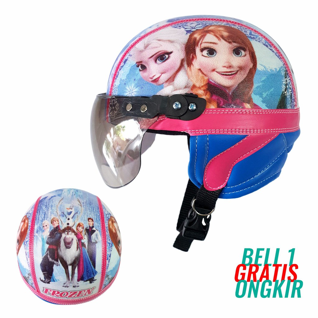 LIMITED EDITION Helm Anak Wanita Frozen