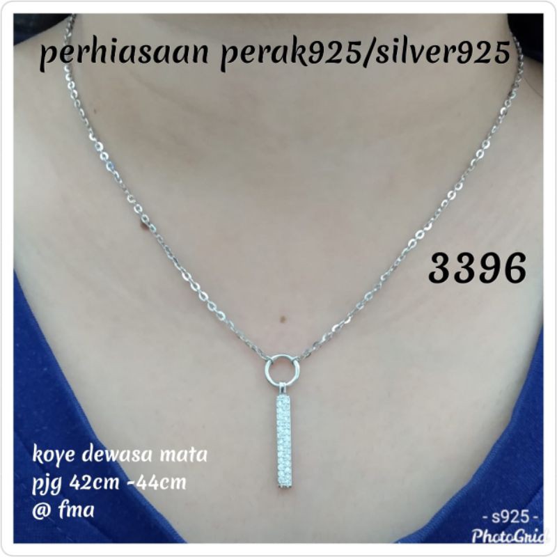 KALUNG KOYE DEWASA 3396 PUTIH PERAK 925