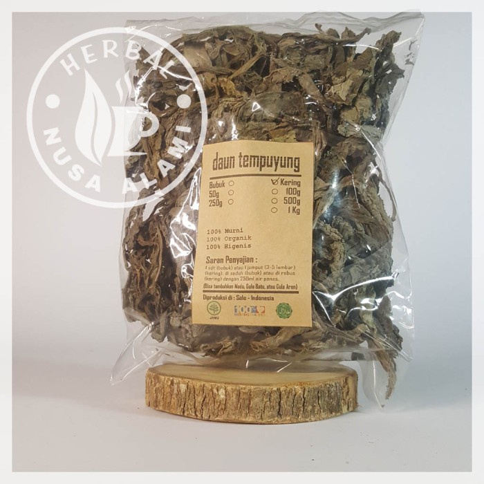 

DAUN TEMPUYUNG KERING | PREMIUM | Sonchus Arvensis 100g