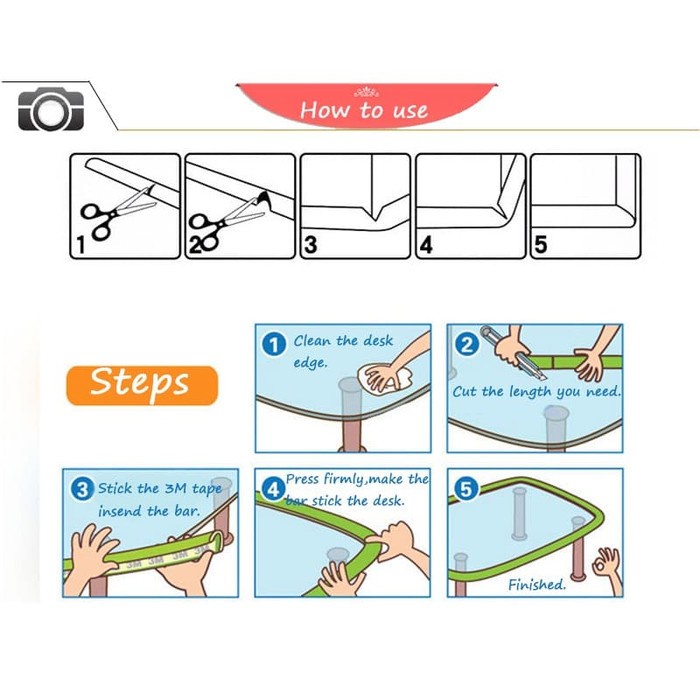 Baby Guard - Pelindung Sudut Meja