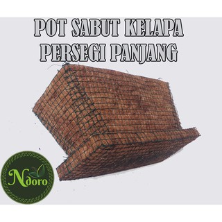  POT  PERSEGI PANJANG SABUT  KELAPA  POT  SABUT  KELAPA  