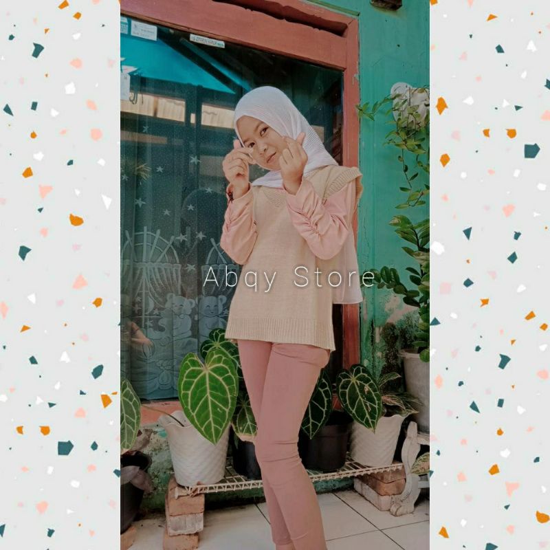 Rompi Vest Anak Rajut / Rompi baju anak / Baju anak perempuan / switer anak