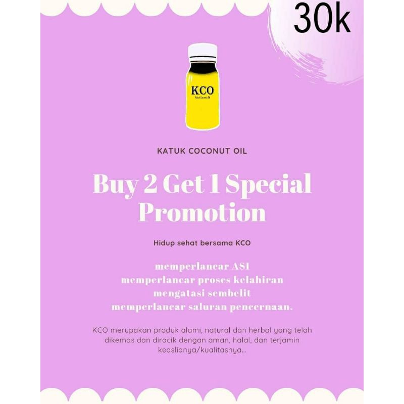 

KCO (Katuk Coconut Oil)