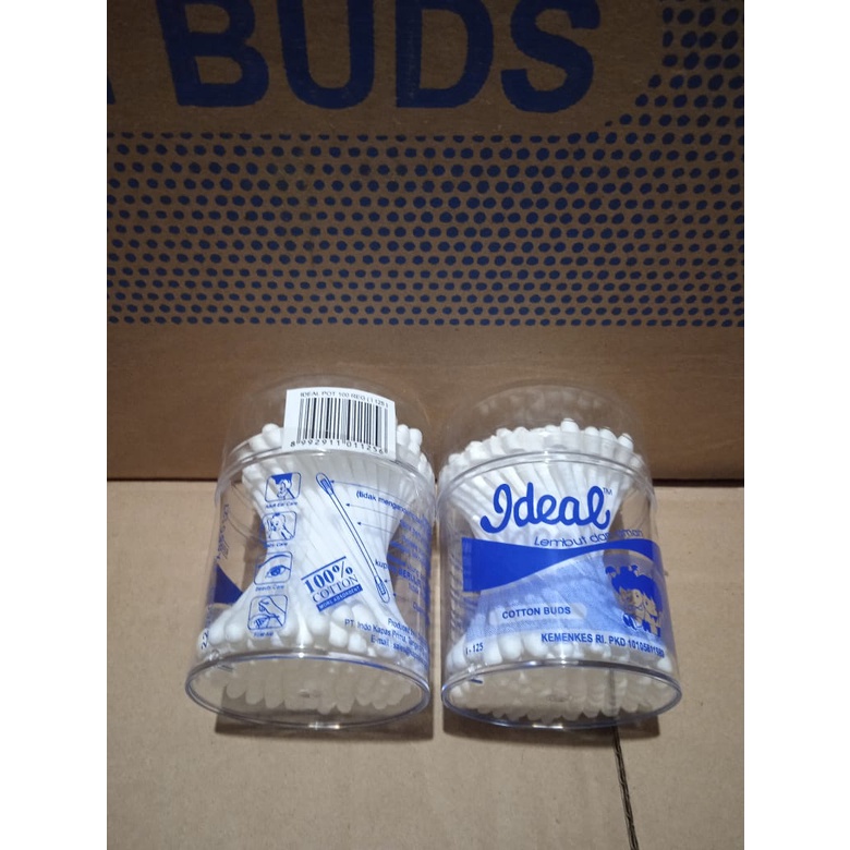 Ideal Cotton Buds Pot 100