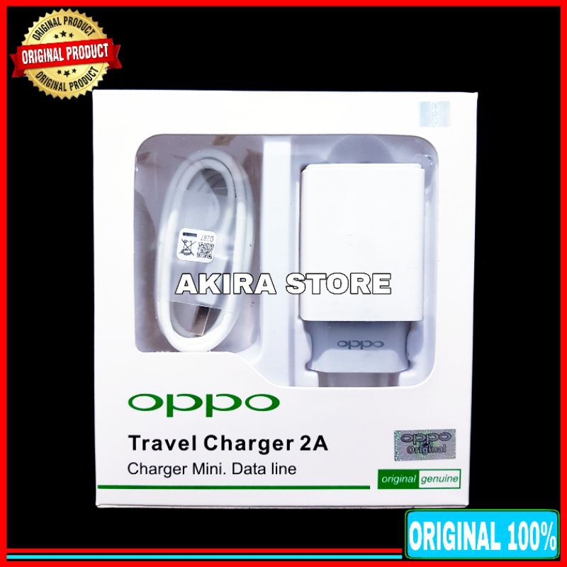 Charger Oppo A57 A71 A73 Original 100% Micro USB 2A