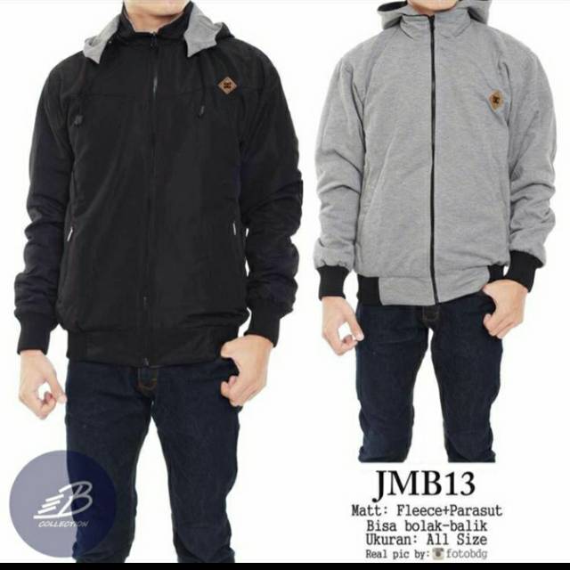 Jaket parasit BB(bolak-balik),jaket parasit cowok,jaket outdoor,jaket cowok