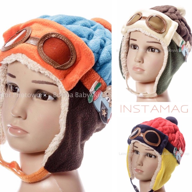 KOREAN PILOT HAT - TOPI BAYI