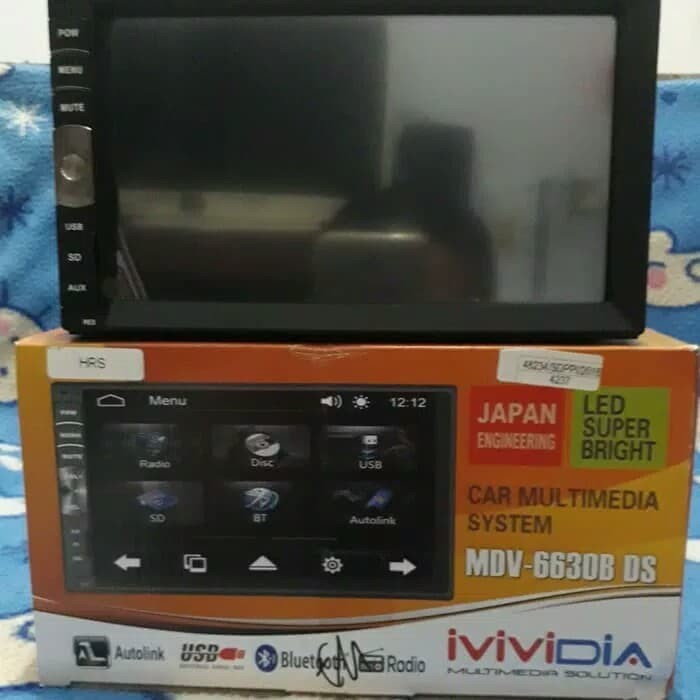 doubledin double din mdv 6630 b ds autolink rush terios