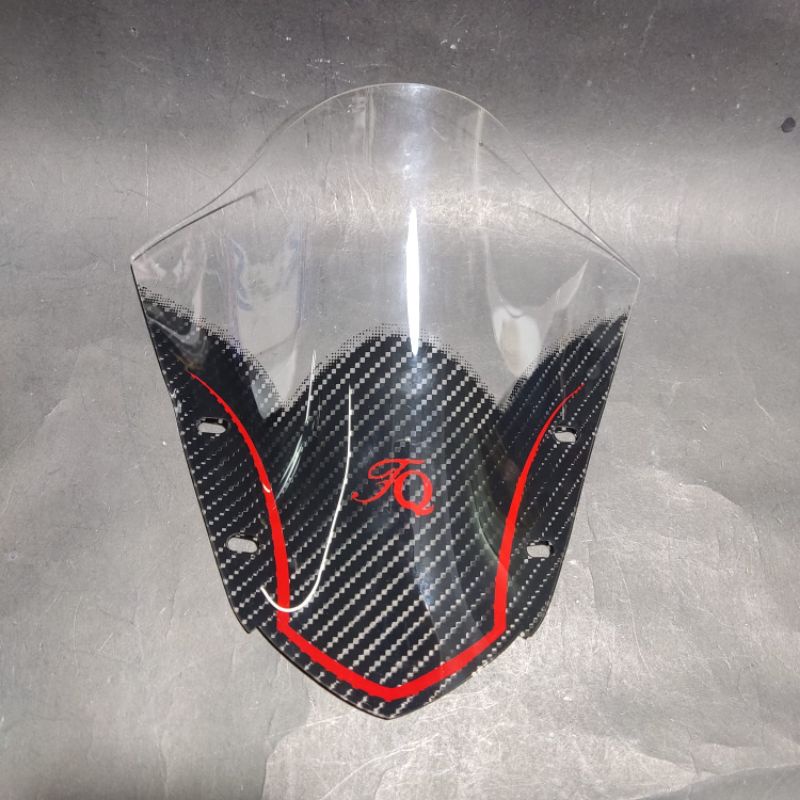 windshield aerox karbon visor Yamaha Aerox carbon