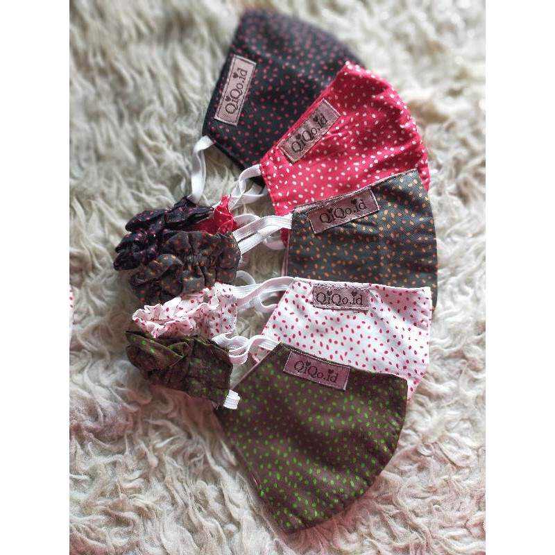 masker bintik cipir qiqo.id