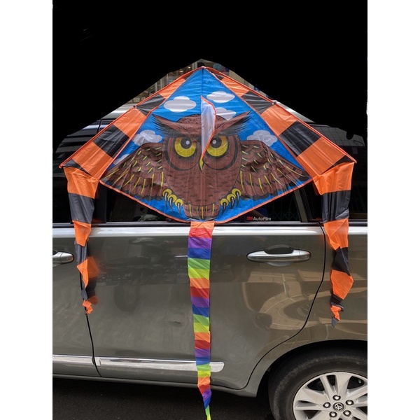 layangan burung parasut lipat besar