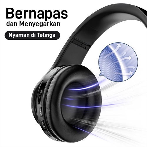 Headphone Bluetooth Wireless Headset LED B39