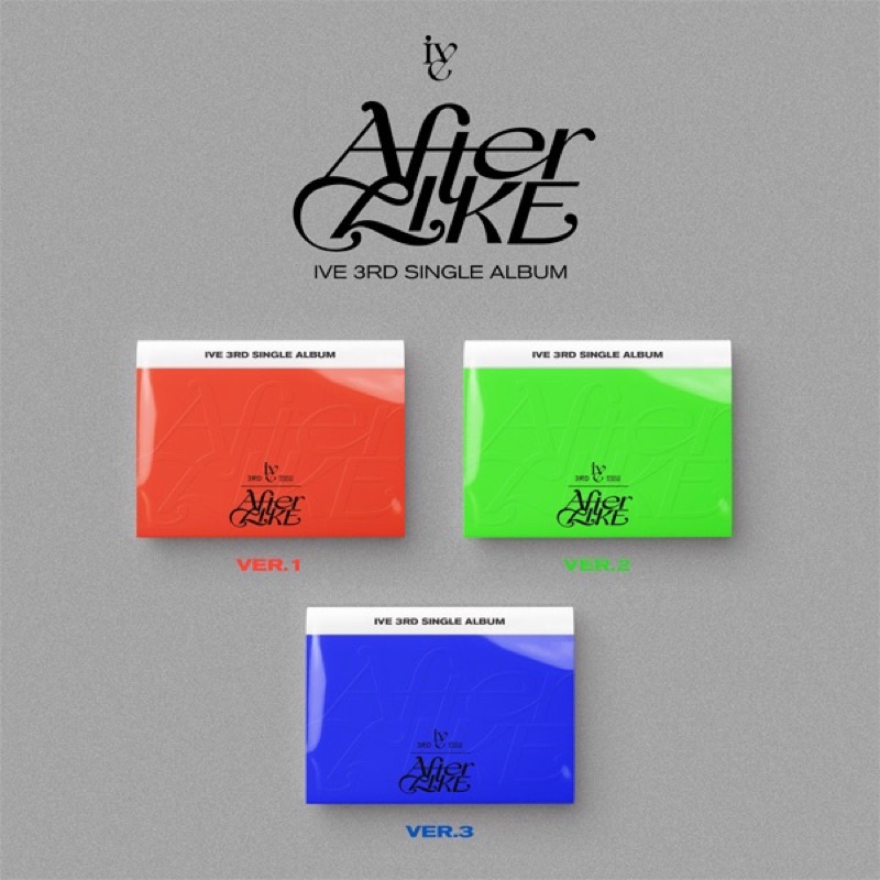 [READY STOCK] IVE - 3rd SINGLE ALBUM [After Like] + POB