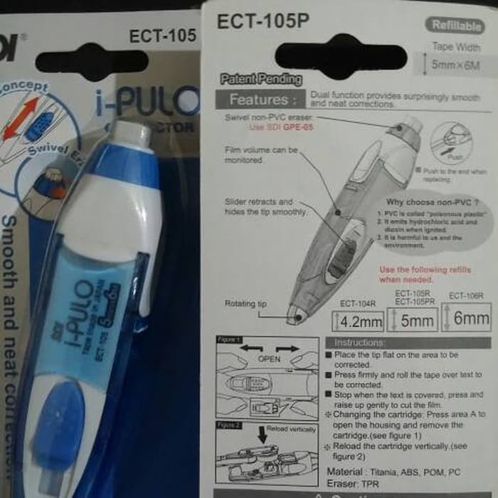 

Nikmati Correction Tape Sdi I-Pulo Ect-105P Berkualitas
