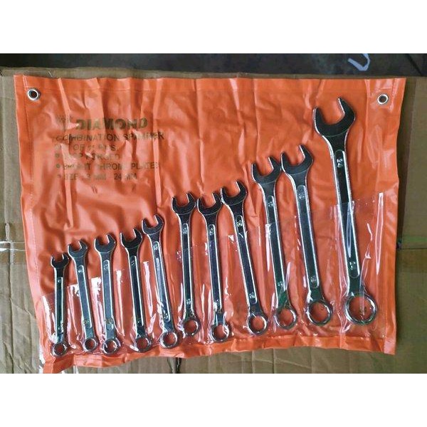 Dijual Kunci Ring Pas Set 11Pcs Baik