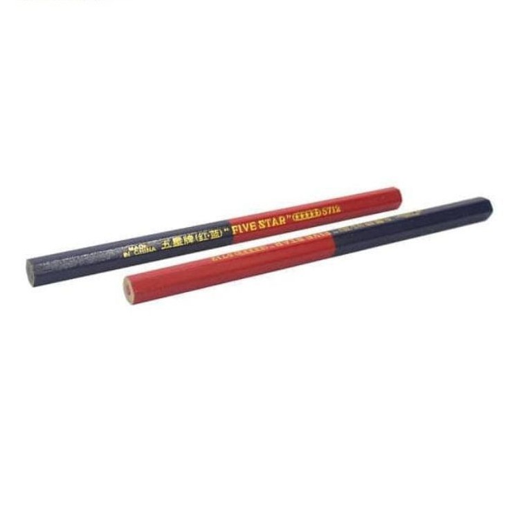 PENSIL JAHIT 2 WARNA BIRU MERAH
