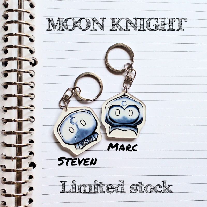 [PROMO] Gantungan Kunci MARVEL Moon Knight FREE STICKER