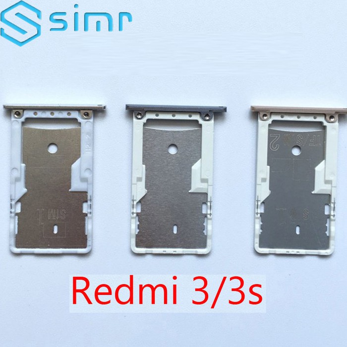 Xiaomi Redmi 3 3s 3 Pro Sim Tray Slot Sim Card Sim Lock Dudukan Sim