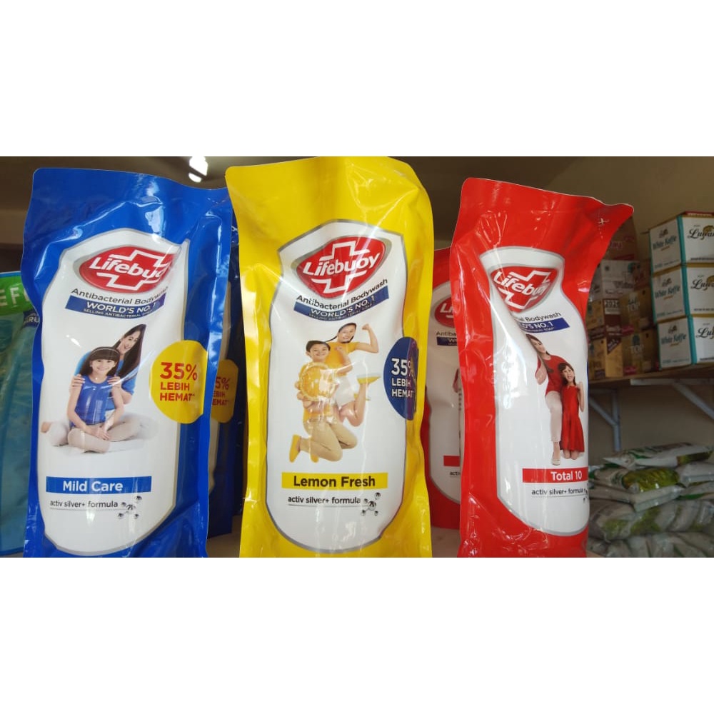 Sabun mandi cair lifebouy 900 ml