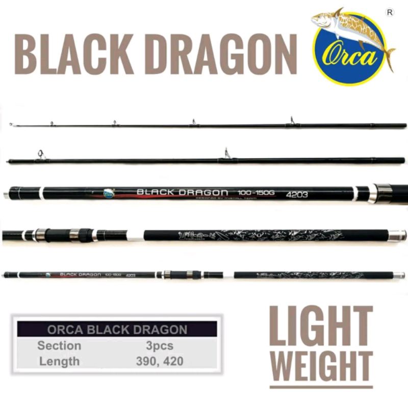 JORAN SAMBUNG 3 ORCA BLACK DRAGON 420