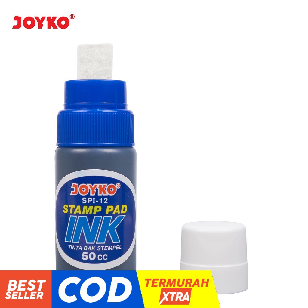 

Stempel Stamp Pad Ink / Refill Tinta Stempel Joyko SPI-12 / Biru Temurah