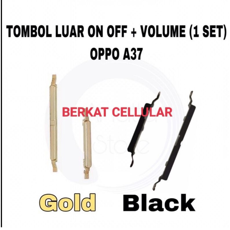 TOMBOL ON OFF LUAR OPPO A37/TOMBOL ATOM A37