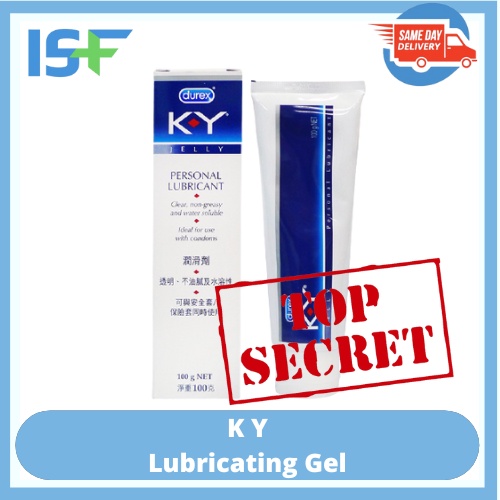 Original ISF KY Jelly 100gr - 50 GR Personal Lubricant Durex / Lubricating Gel Exp Baru