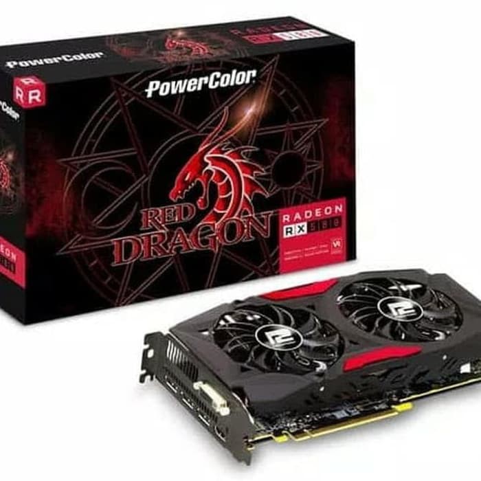 Power Color RX 580 Red dragon 8GB