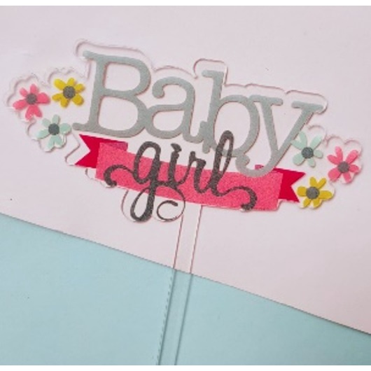 Cake Topper Penghias Kue Ulang Tahun Ultah Tart Happy Birthday Baby