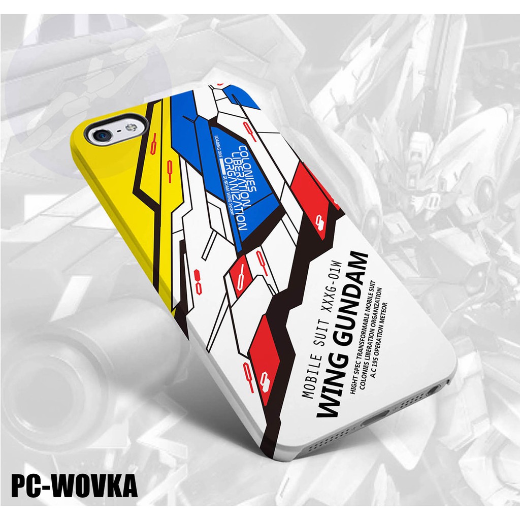 Phone case gundam Wing Case Gundam Wing Series Hardcase Gundam Wing Softcase Gundam wing