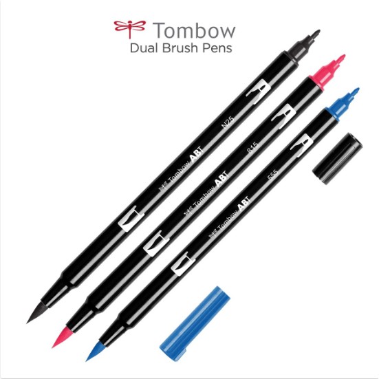 

Tombow - Dual Brush Pens - Kuas Pulpen Kaligrafi - Bali Art Supplies