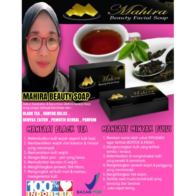 MAHIRA BEAUTY SOAP 1BOX#Callista