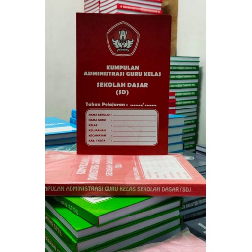 buku administrasi guru kelas SD