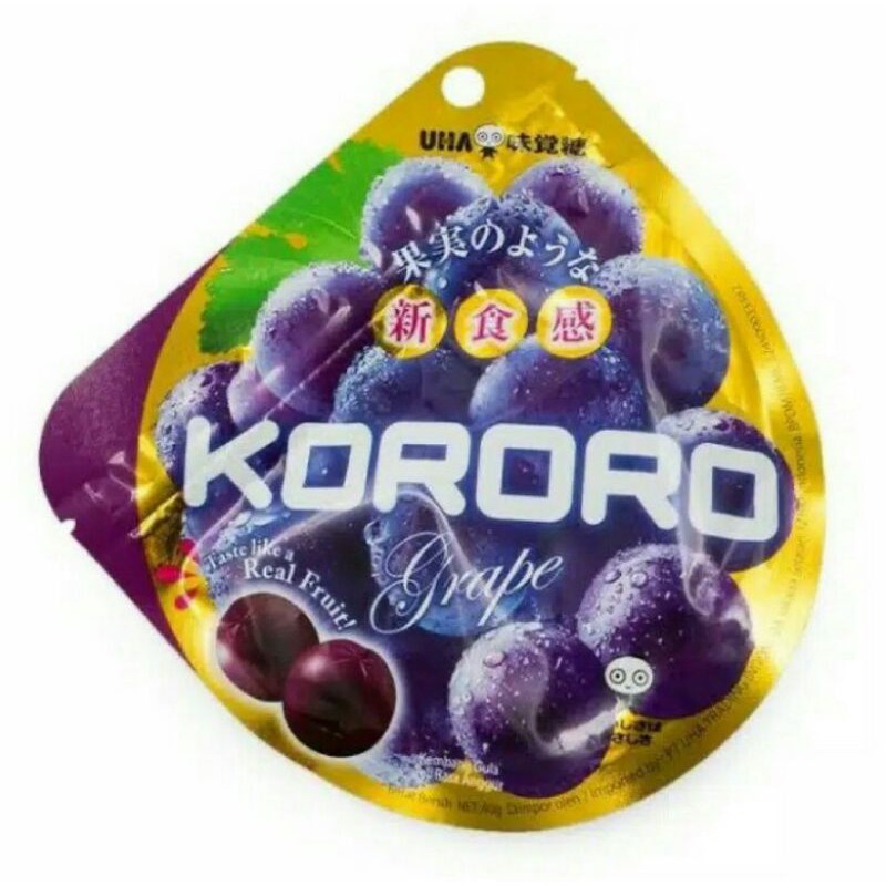 

Kororo Grape Jelly Candy - Kembang Gula Jelly Rasa Anggur 40gr