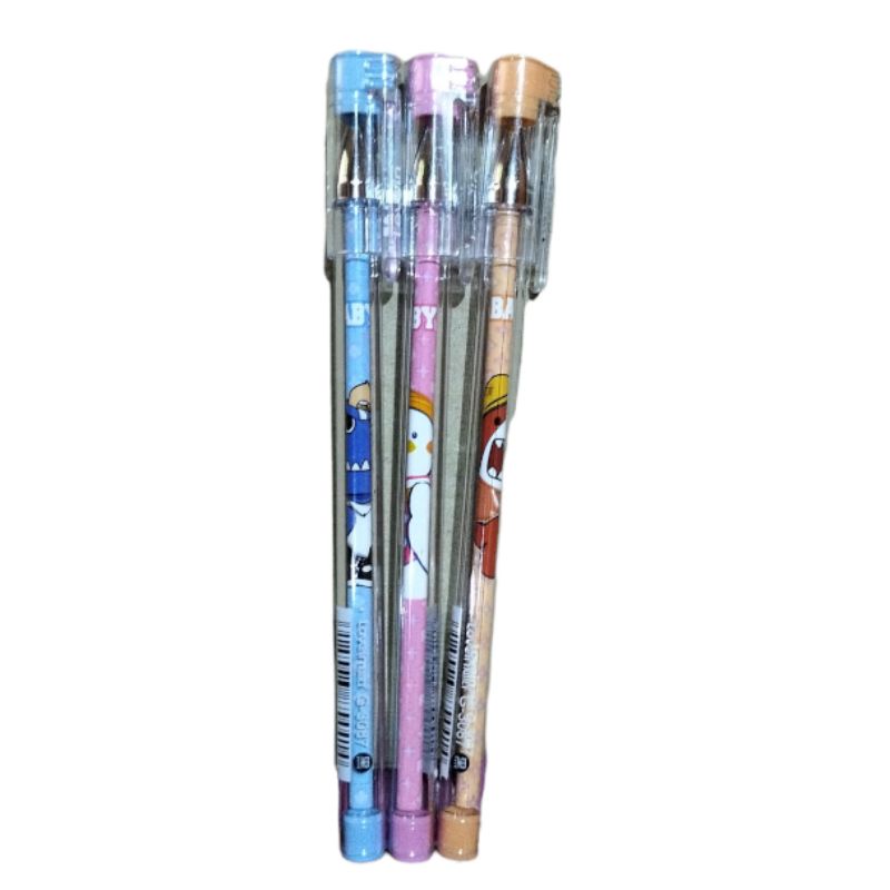 

Bolpoin Gel Hitam 0,5mm Bolpoin Murah ECER