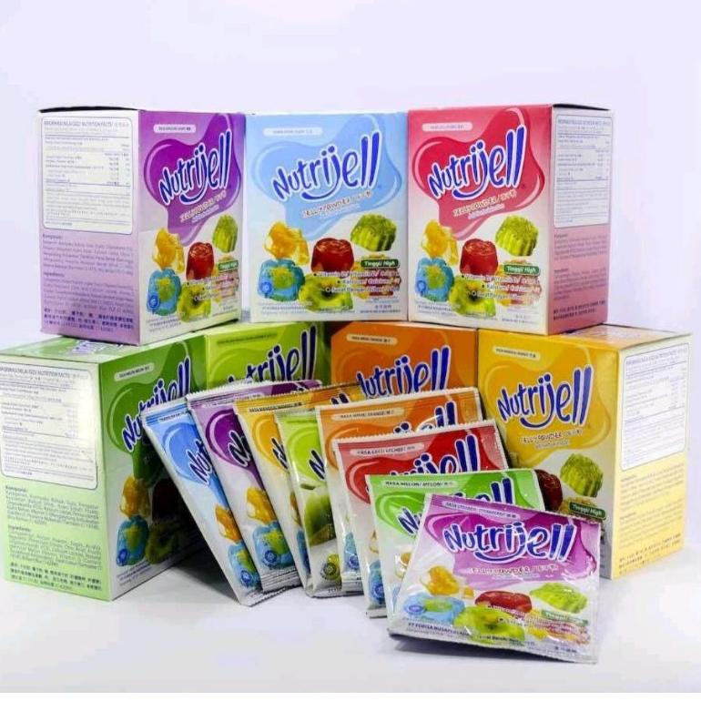 

Promo Spesial 7.7 Nutrijell buah 10gr 1 box isi 12 / Nutrijell coklat 20gr 1 pak isi 12 .,,.,.,