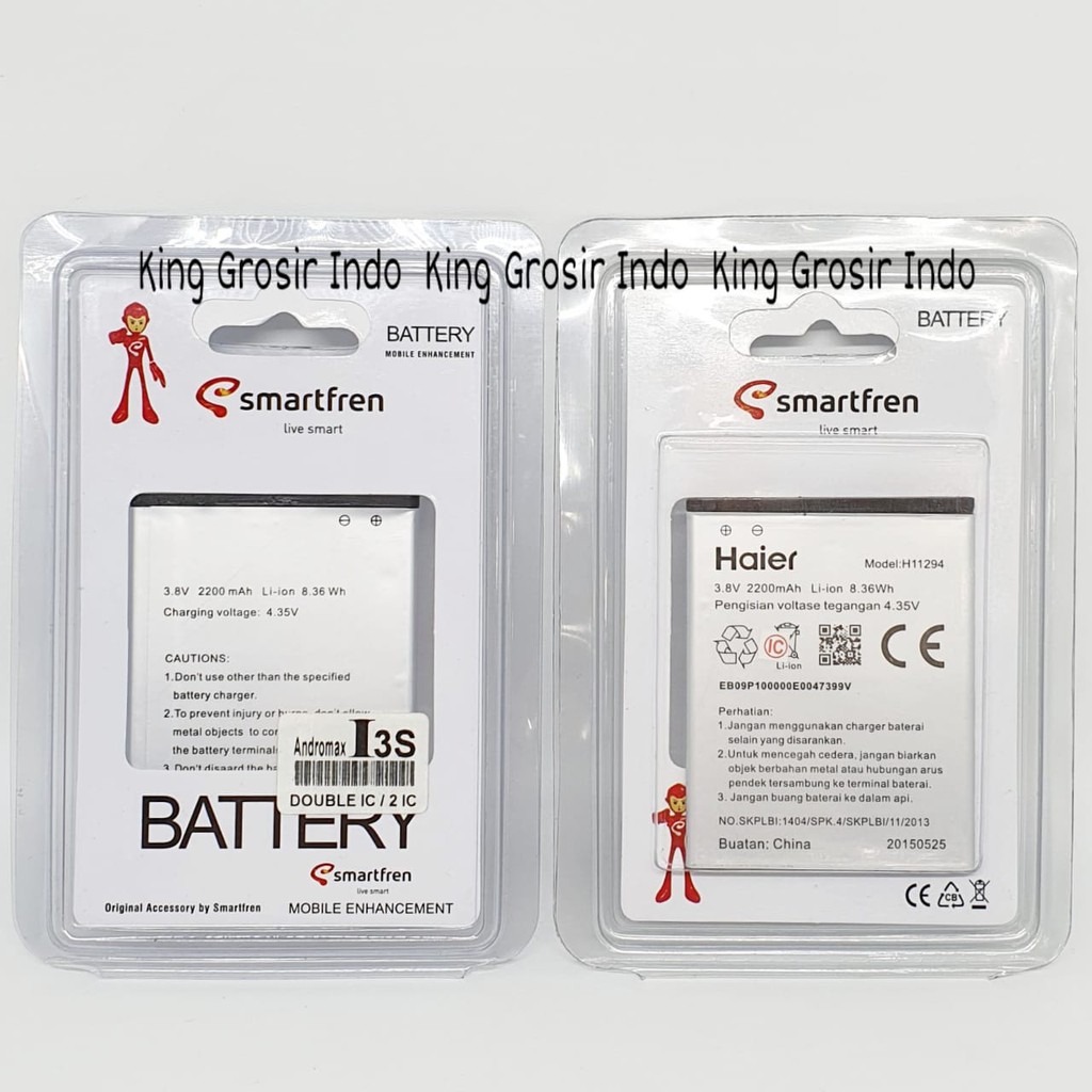 Baterai Smartfren Andromax I3S H11294 Original OEM Battery