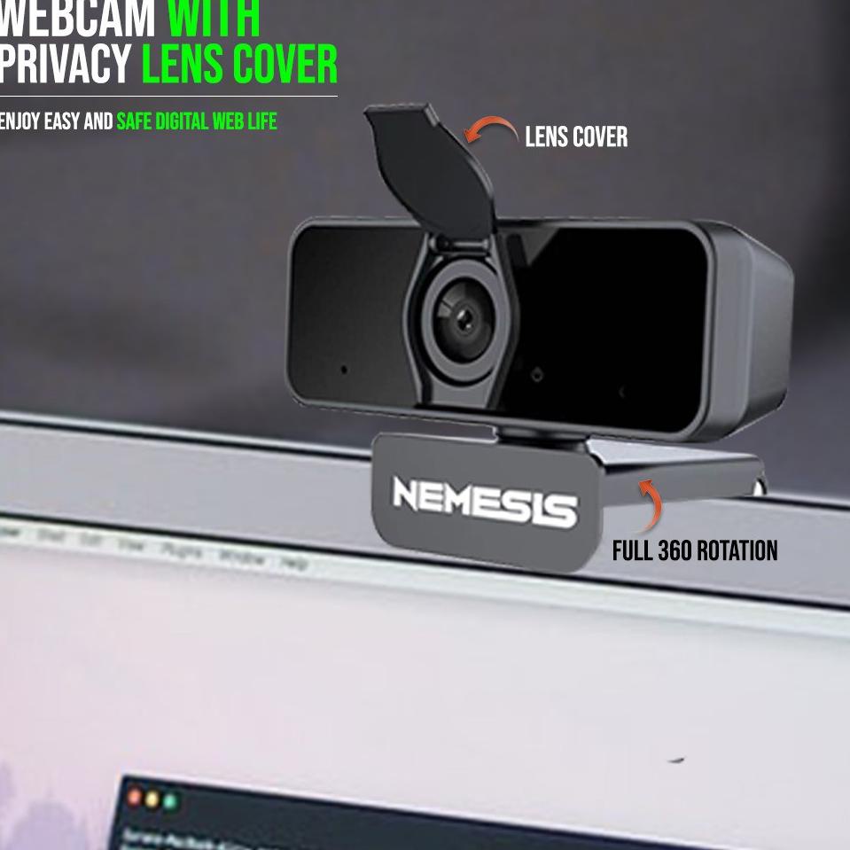 Webcam NYK NEMESIS A75 HEXA FULL HD1080 atau a95 albatros atau A50 CER/A96 SEVERUS V52J