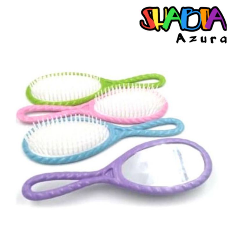 Sisir Rambut KACA Warna | Hitam Impor