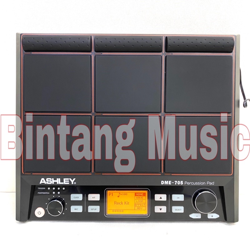 Drum Electrik Ashley DME705 Original Dme 705 ashley drum dme 705