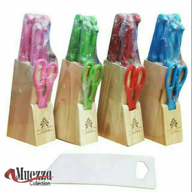 Pisau set dinemate / pisau dapur kitchen set