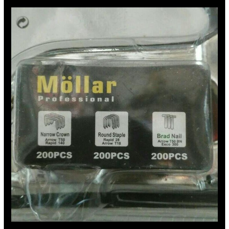 

Staple Staples Steples Gun Tembak 3in1 bonus isi 3 model Mollar TERBATAS