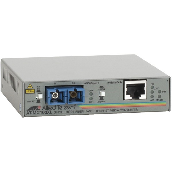 Penawaranspesial Allied Telesis AT-MC103XL ,Converter UTP to 100FX (SC) SM Fiber 15KM Berkualitas