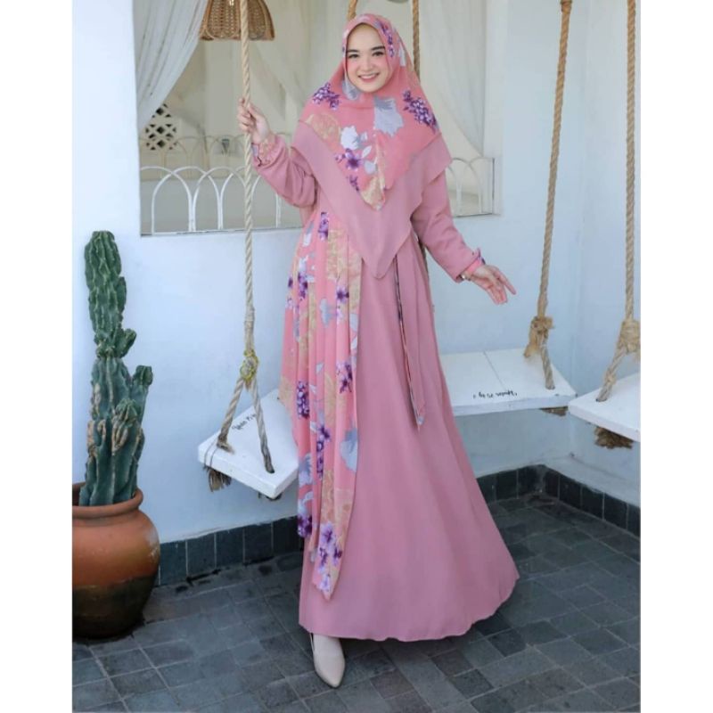 set ori rhyn syari (brand sister kanaya)